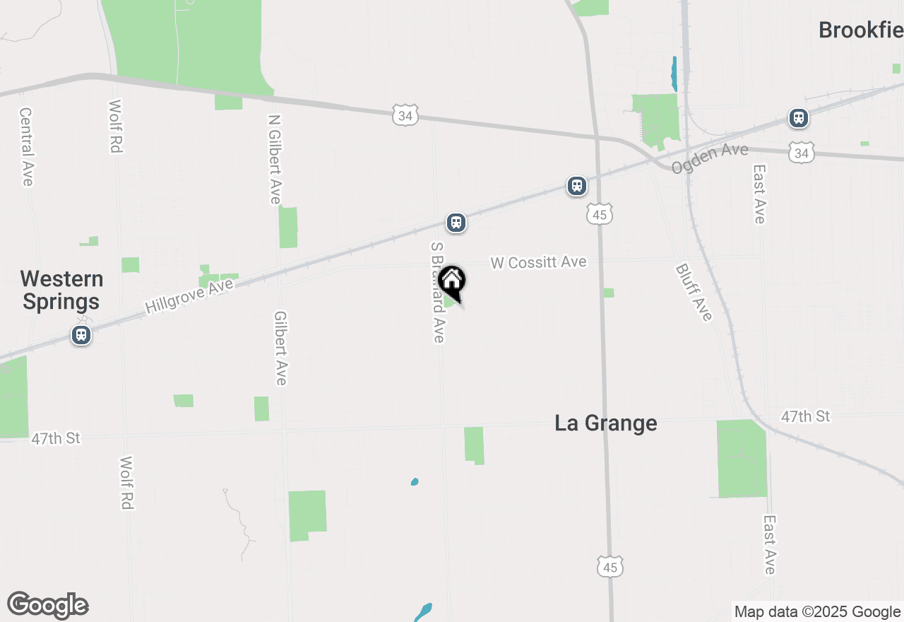 Map of 200 S Stone Avenue, La Grange, IL 60525