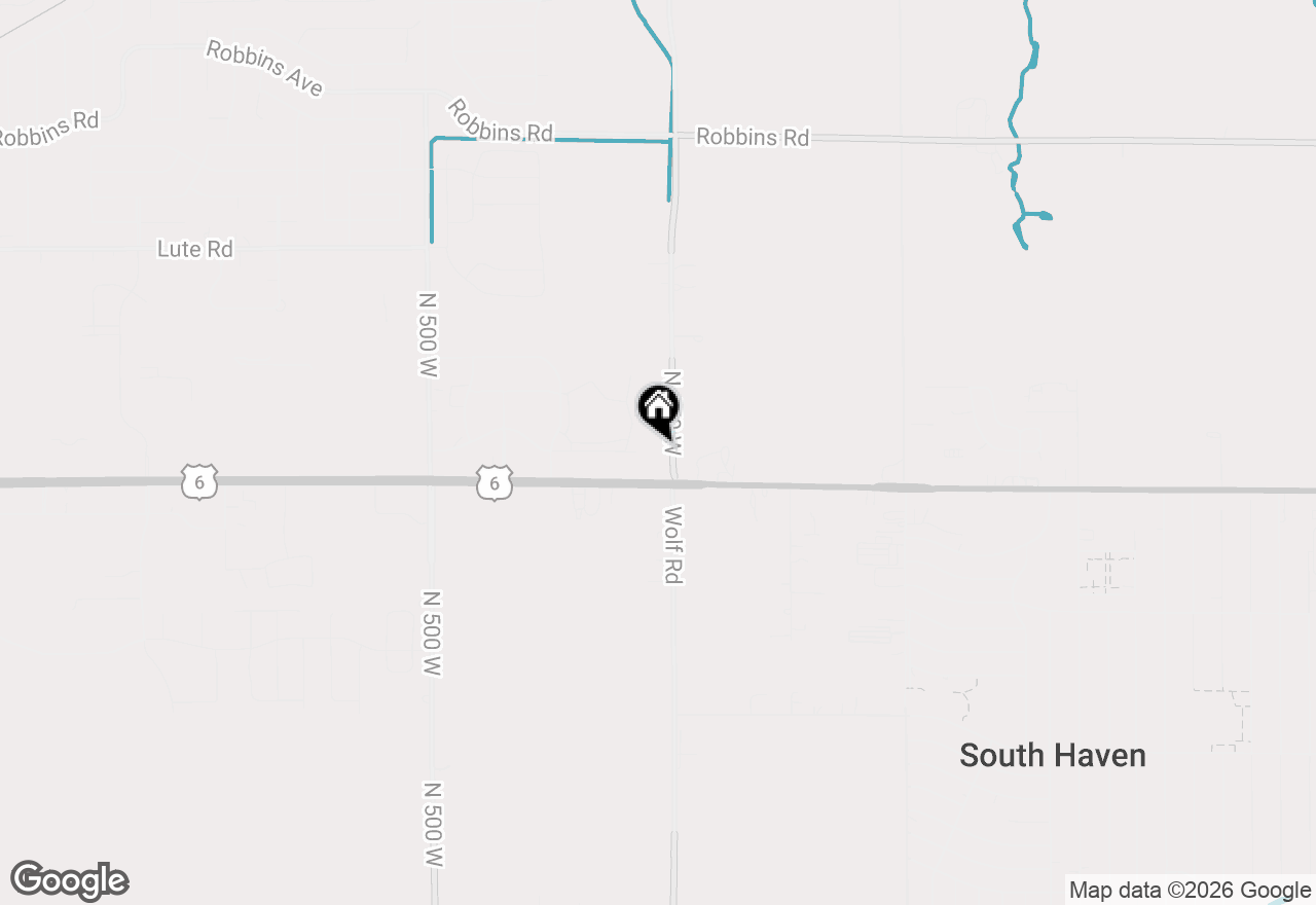 Map of 806 N 450 W, Valparaiso, IN 46385