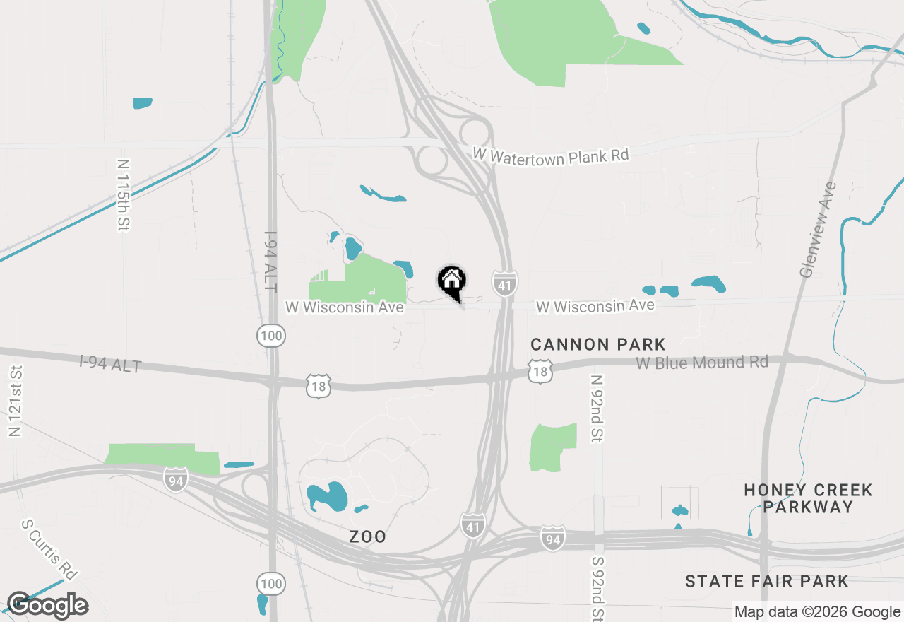 Map of 656 N 99th St, Wauwatosa, WI 53226