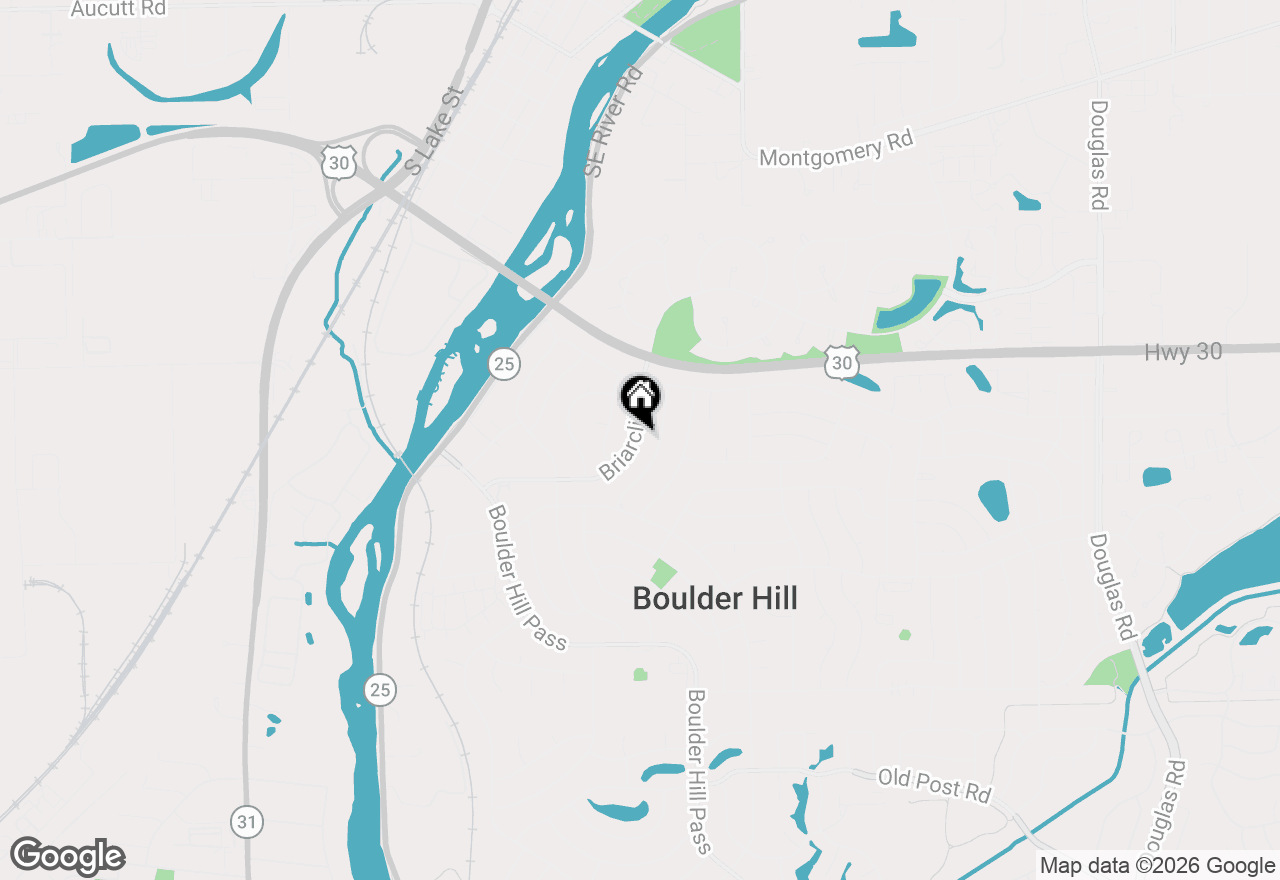 Map of 49 Briarcliff Road, Montgomery, IL 60538