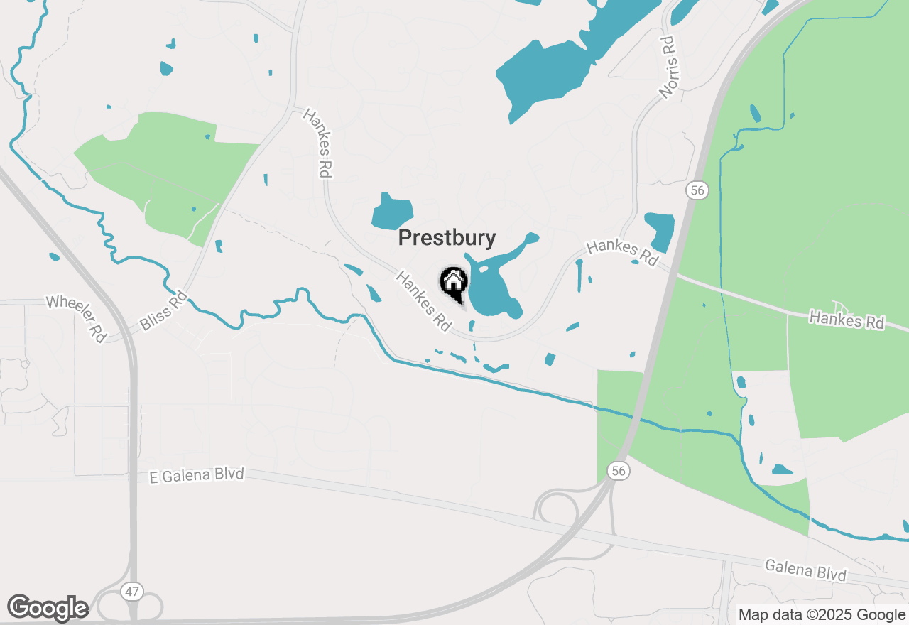 Map of 19 Cedar Gate Circle, Sugar Grove, IL 60554