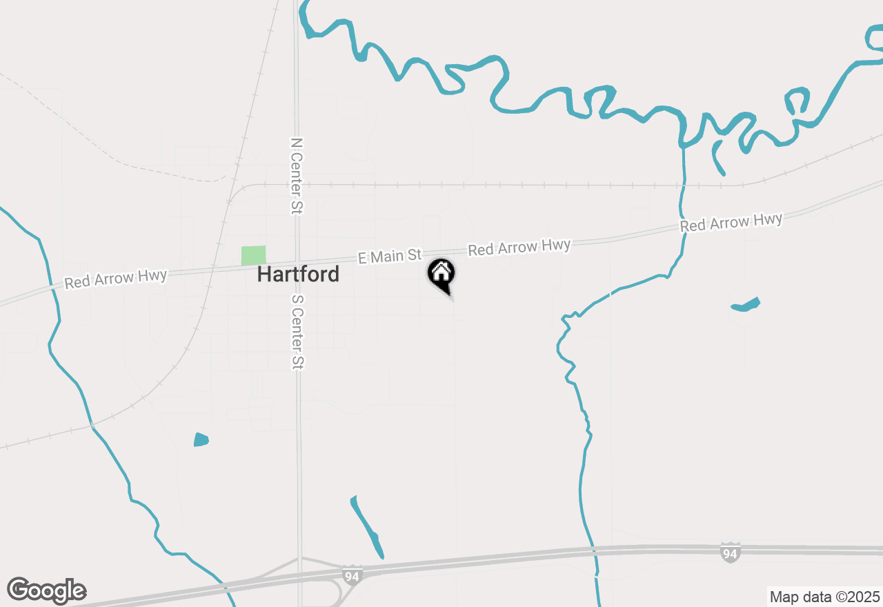 Map of 518 E Linden Street, Hartford, MI 49057
