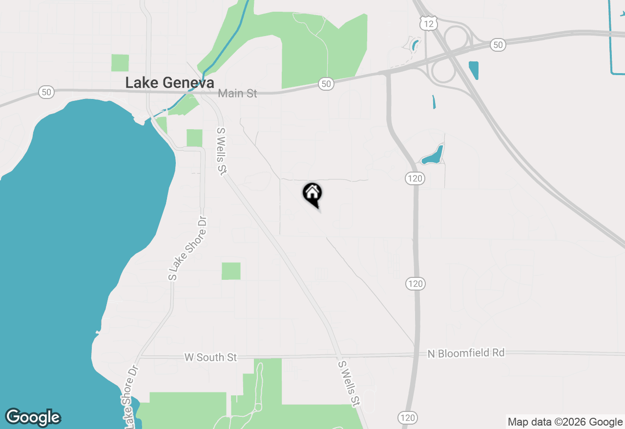 Map of 301 E Townline Rd #25, Lake Geneva, WI 53147