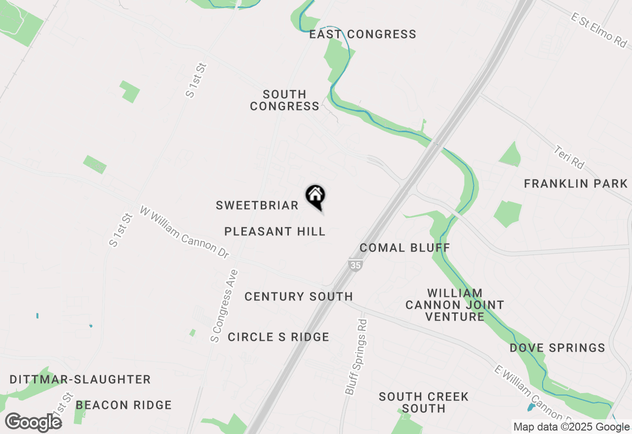 Map of 604 N Bluff Dr #105, Austin, TX 78745