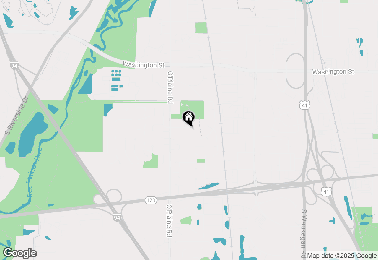 Map of 4399 Country Trail, Gurnee, IL 60031