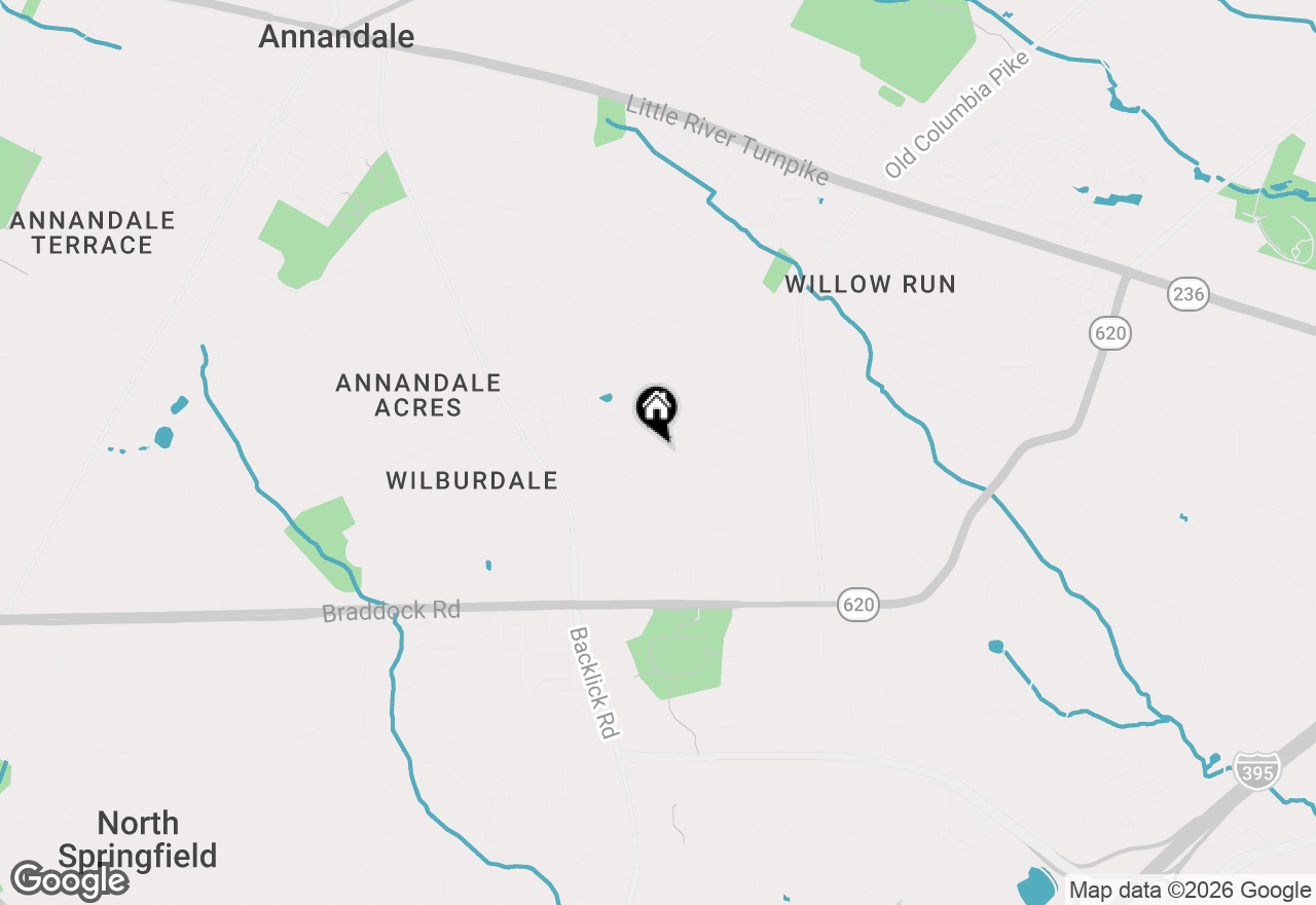 Map of 4908 Kingston Drive, Annandale, VA 22003