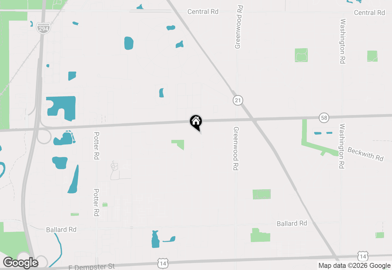 Map of 8809 Golf Road #8A, Niles, IL 60714