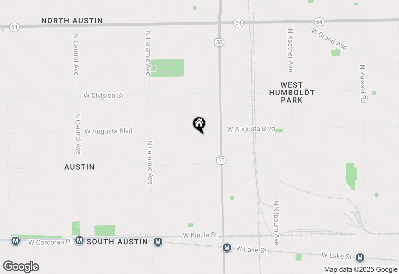 Map of 4910 W Walton Street, Chicago, IL 60651