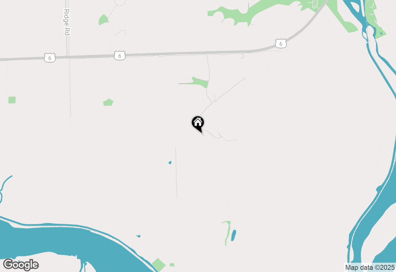 Map of 25942 S White Oak Trail, Channahon, IL 60410