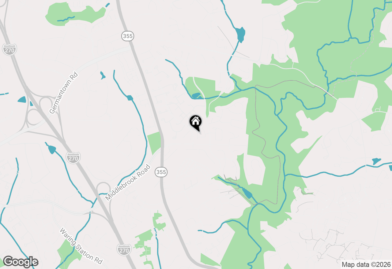 Map of 19948 Gateshead Circle #76, Germantown, MD 20876