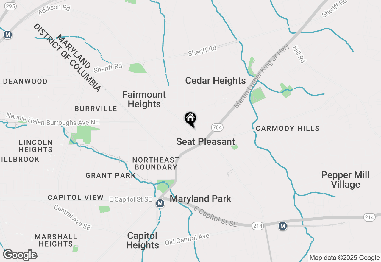 Map of 5710 Addison Road, Capitol Heights, MD 20743