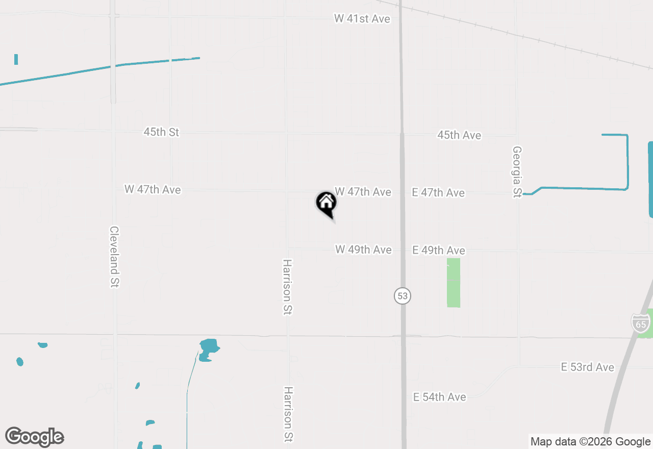 Map of 4810 Monroe Street, Gary, IN 46408