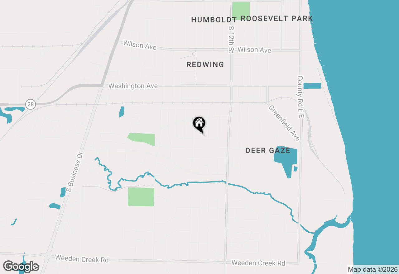 Map of 3830 S 14th St, Sheboygan, WI 53081