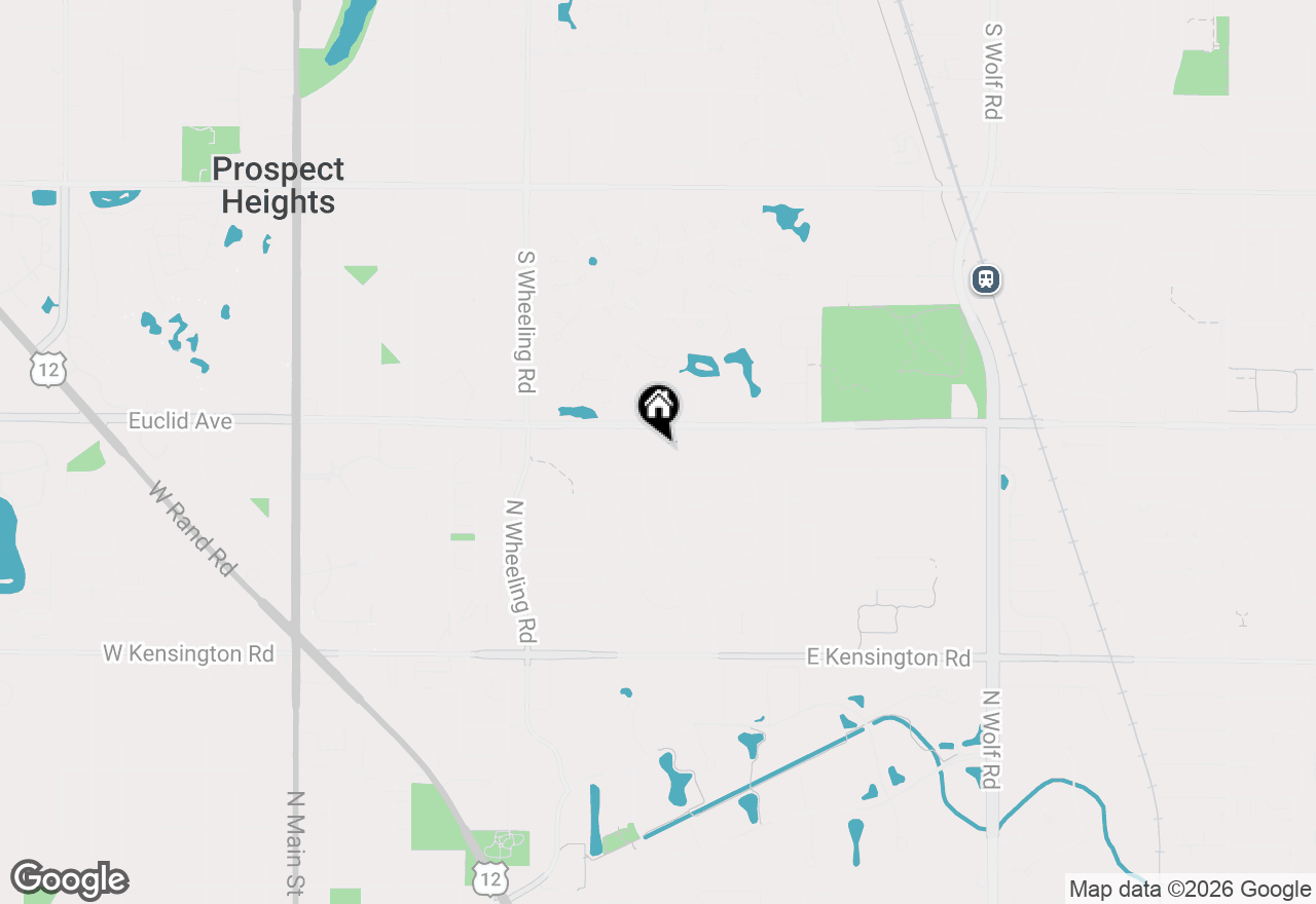 Map of 1003 E Alder Lane, Mount Prospect, IL 60056