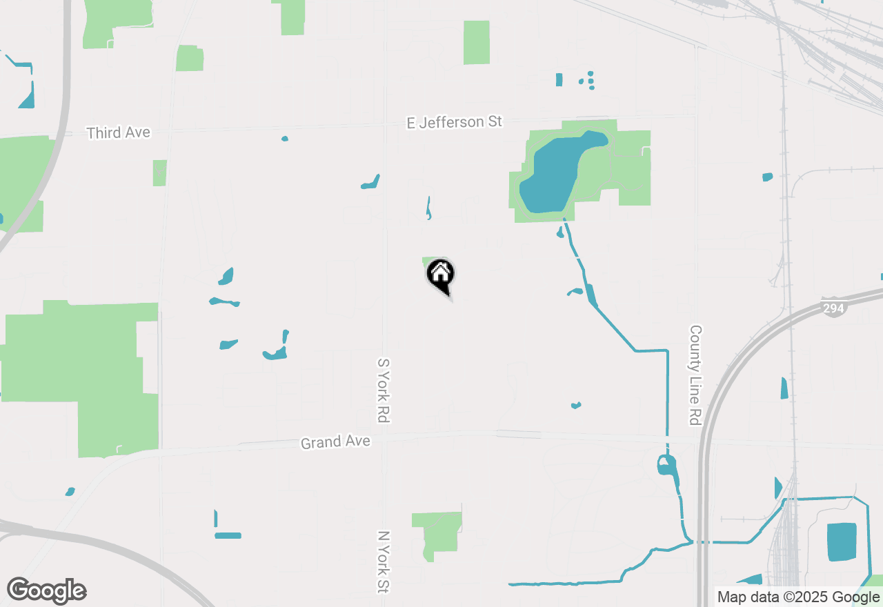 Map of 128 David Drive, Bensenville, IL 60106