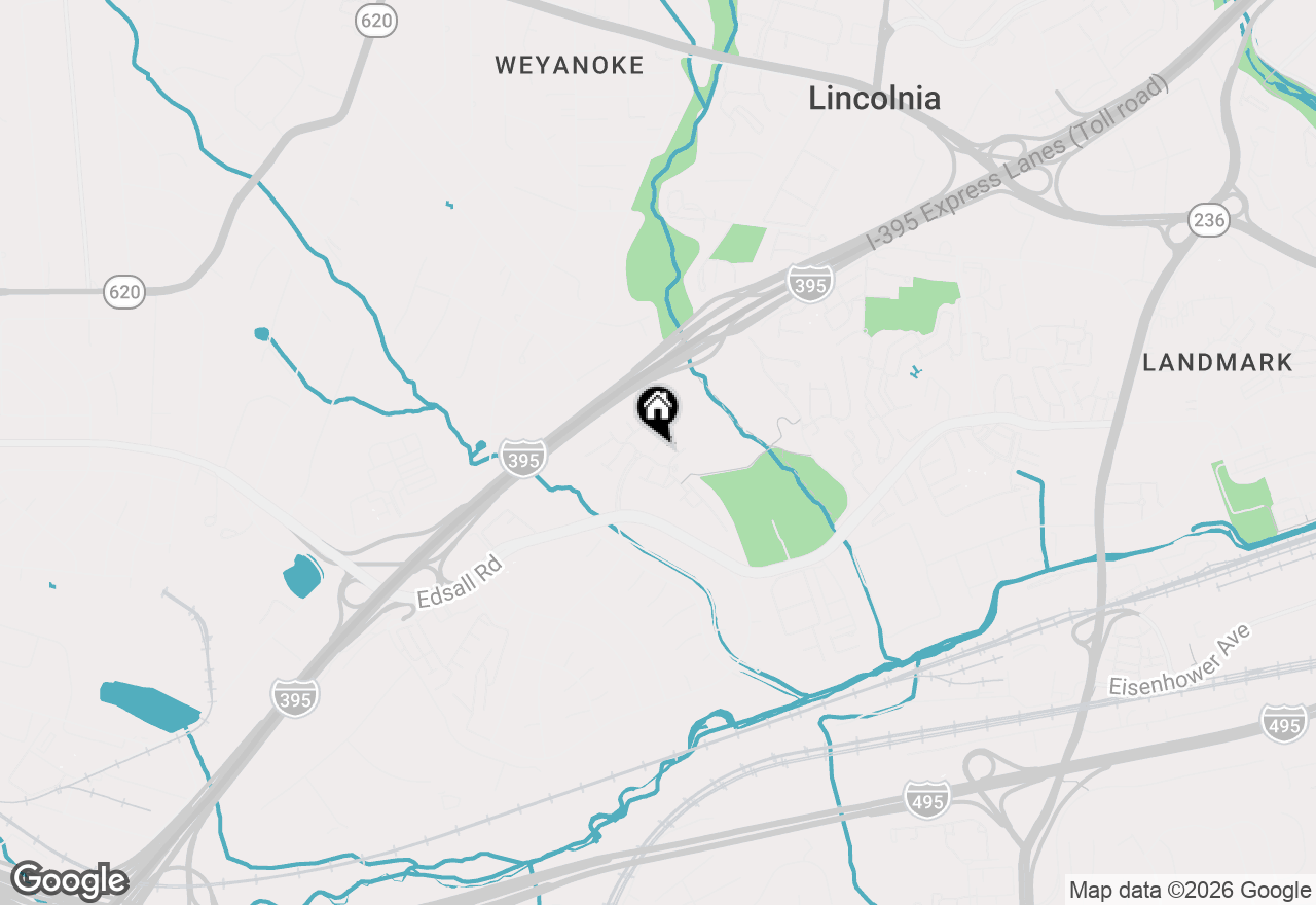 Map of 6321 Eagle Ridge Lane #B, Alexandria, VA 22312