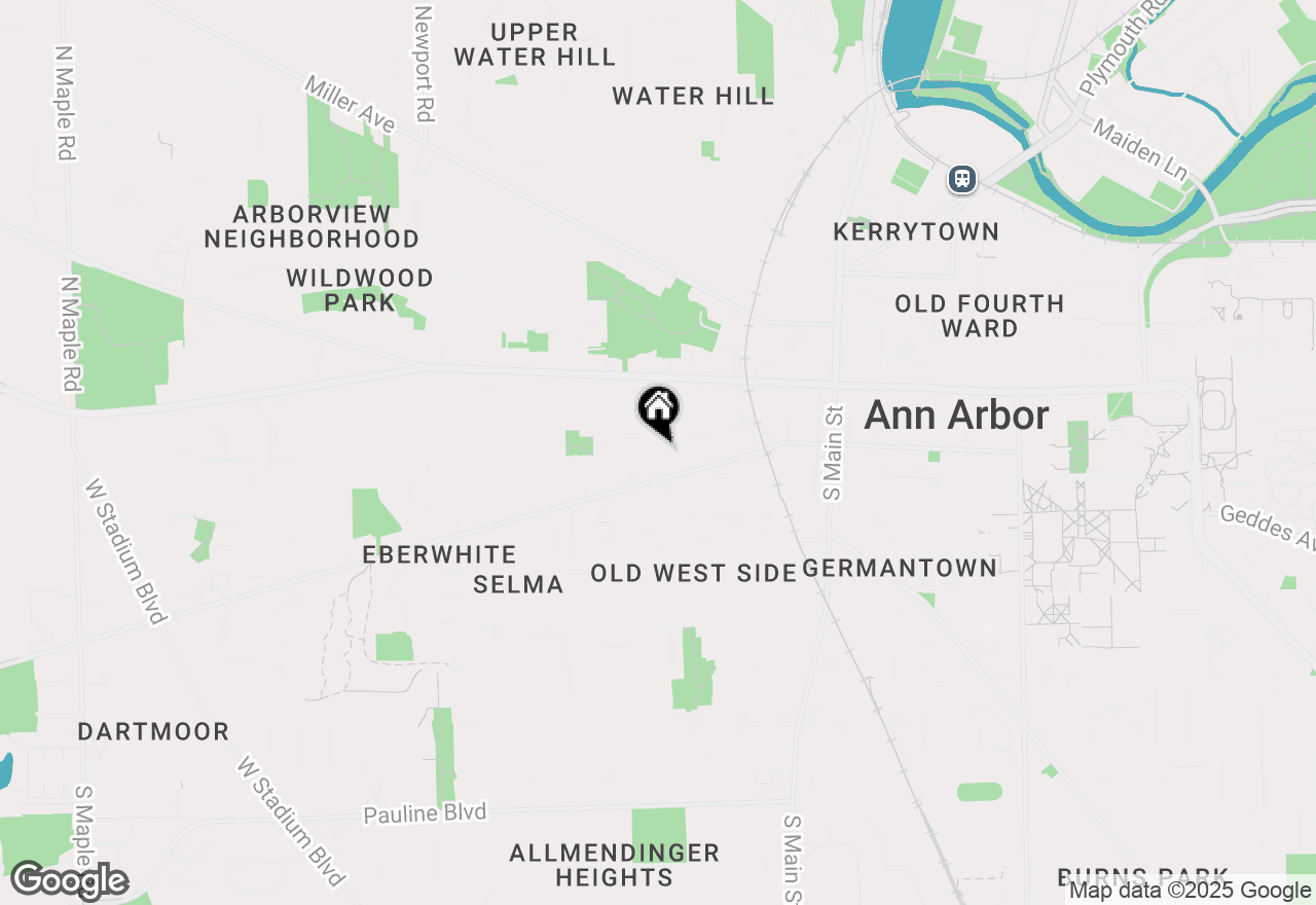 Map of 236 Murray Avenue, Ann Arbor, MI 48103