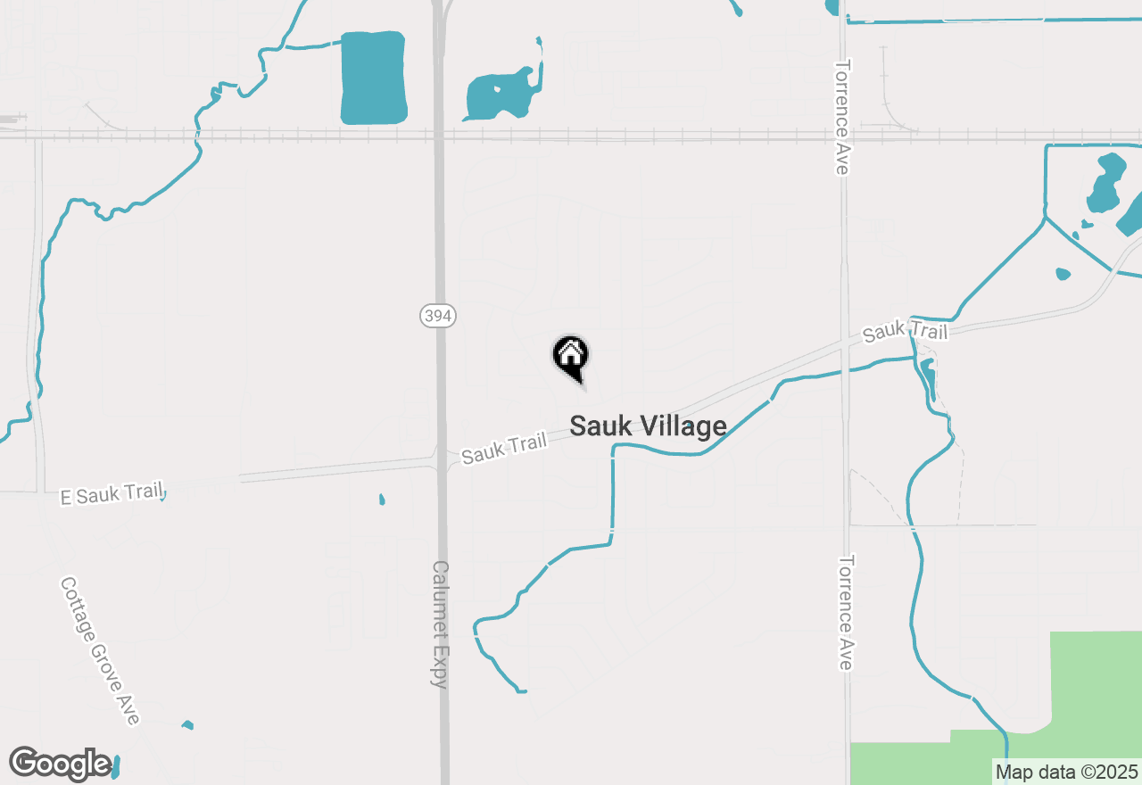 Map of 21920 Olivia Avenue, Sauk Village, IL 60411