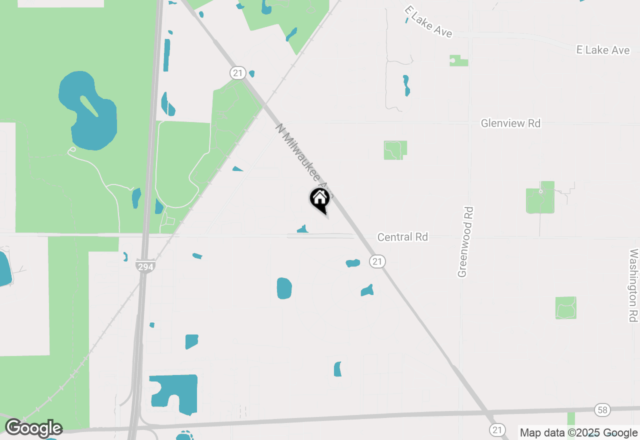 Map of 648 Naples Court #648, Glenview, IL 60025