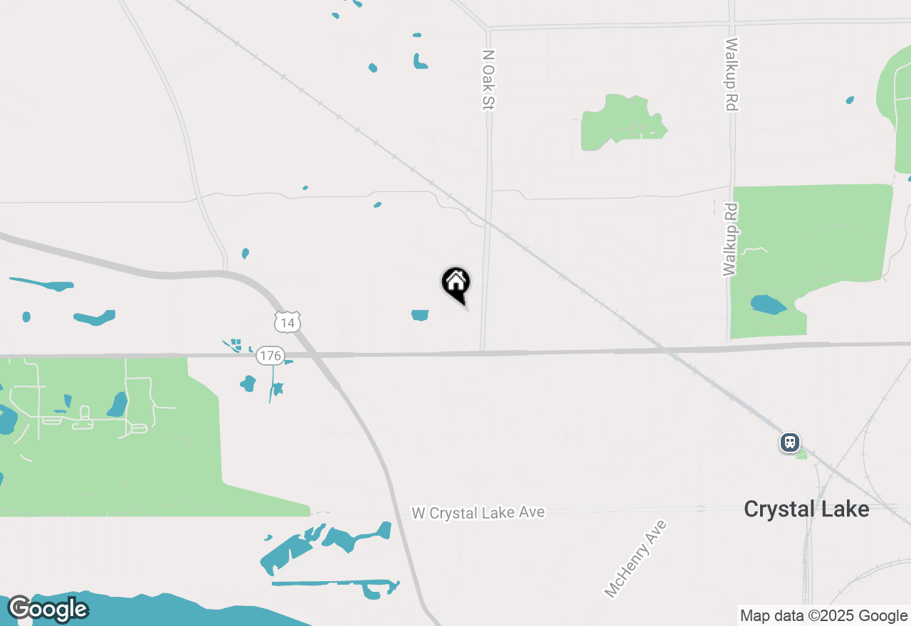 Map of 315 Kingsport Court, Crystal Lake, IL 60012