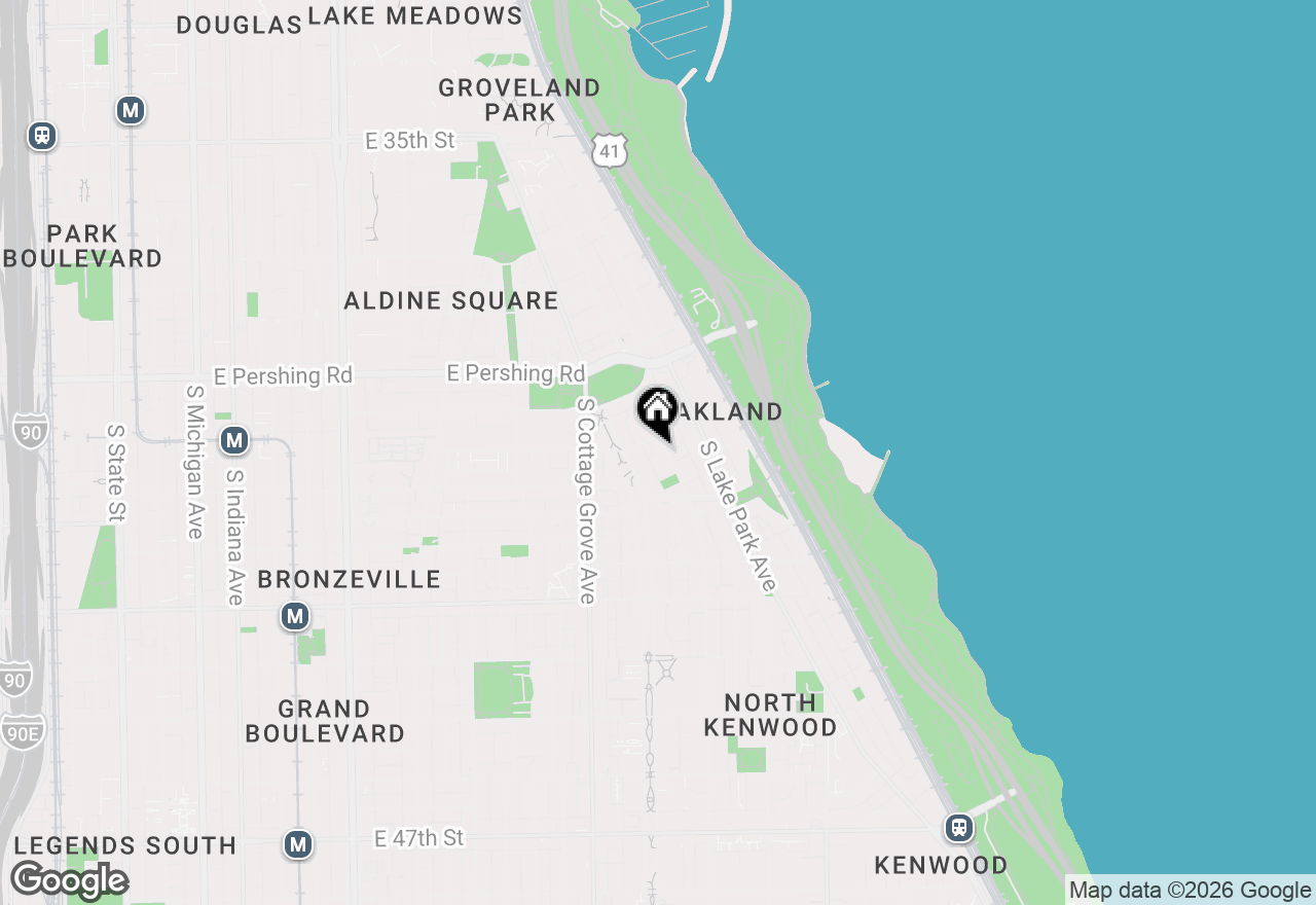 Map of 4014 S Ellis Avenue #10, Chicago, IL 60653