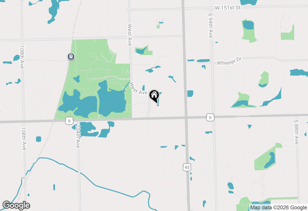 Map of 15745 Ravinia Avenue #1W, Orland Park, IL 60462