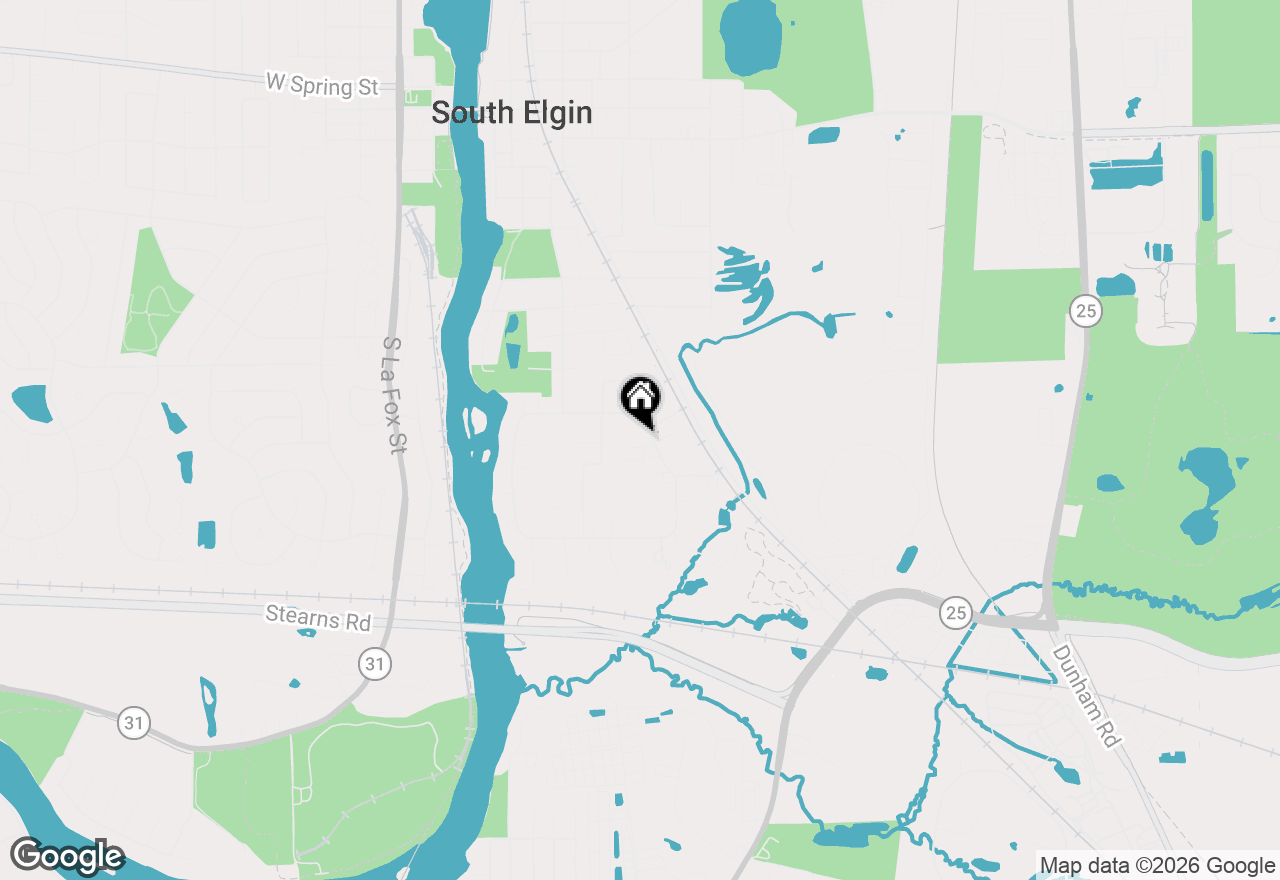 Map of 1020 Center Drive, South Elgin, IL 60177