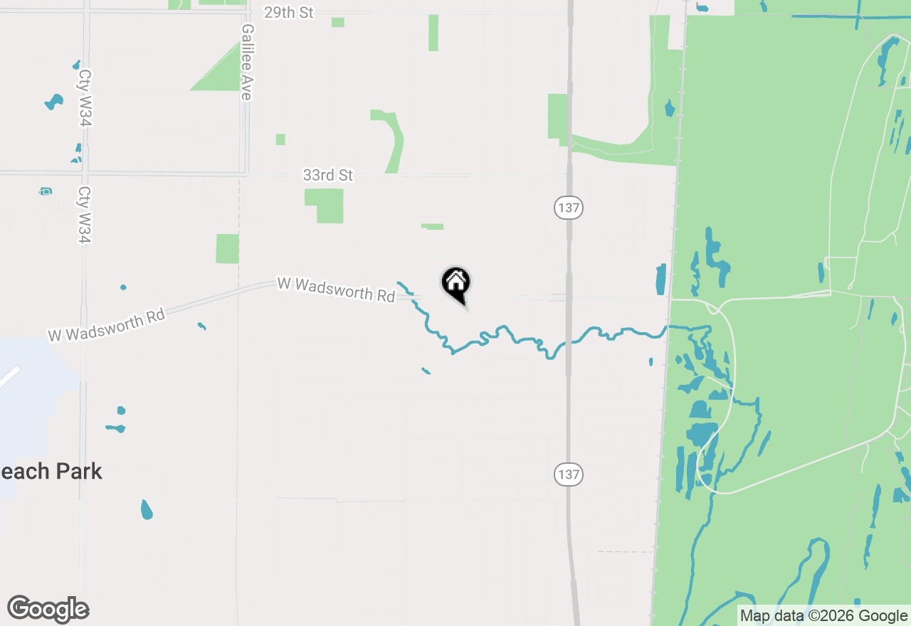 Map of 10350 W California Avenue, Beach Park, IL 60099