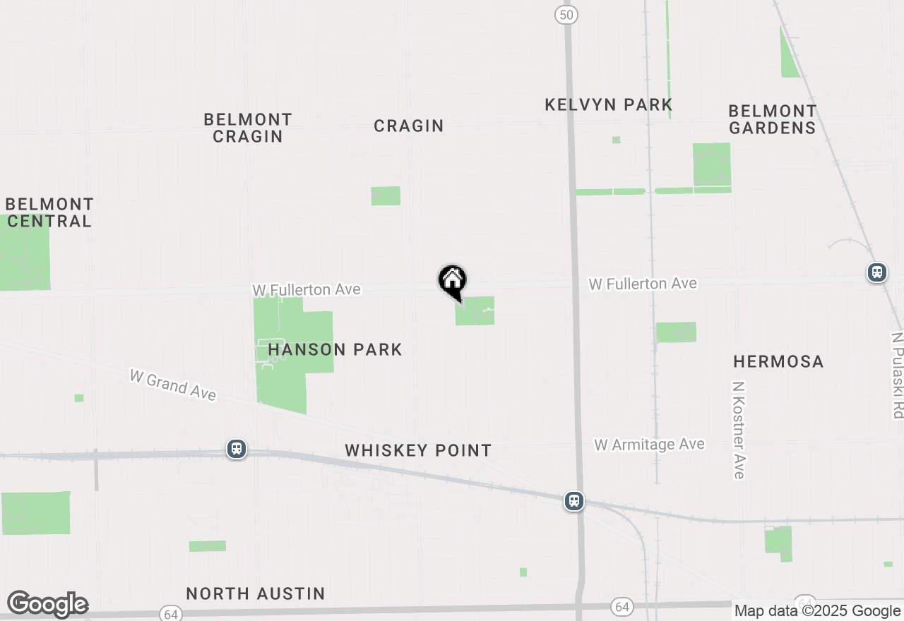 Map of 2320 N Leclaire Avenue #1S, Chicago, IL 60639