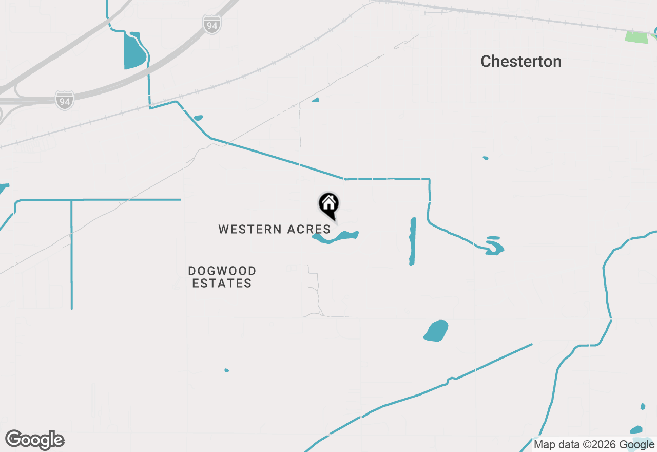 Map of 2105 Dogwood Lane, Chesterton, IN 46304