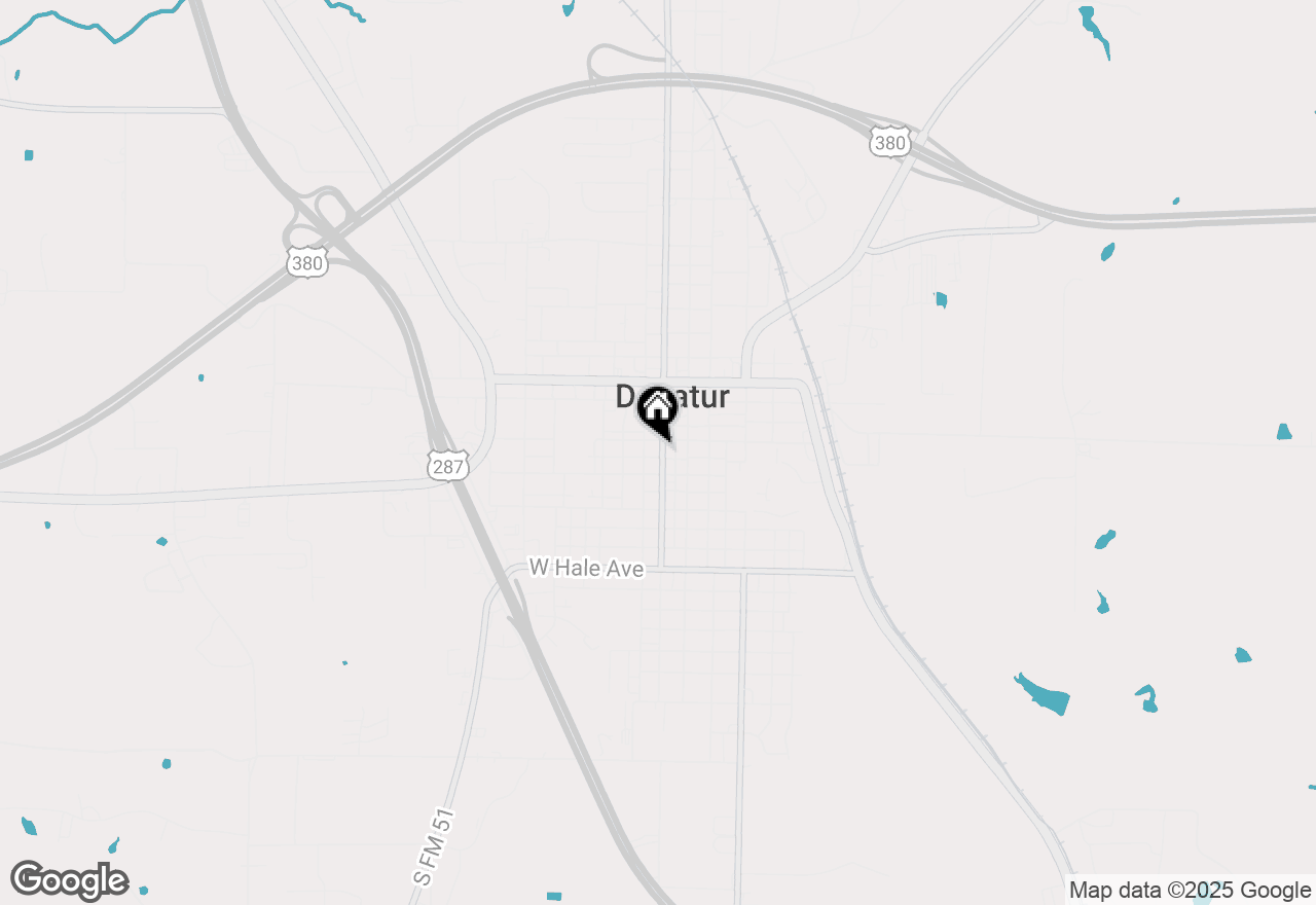 Map of 304 S Trinity Street, Decatur, TX 76234