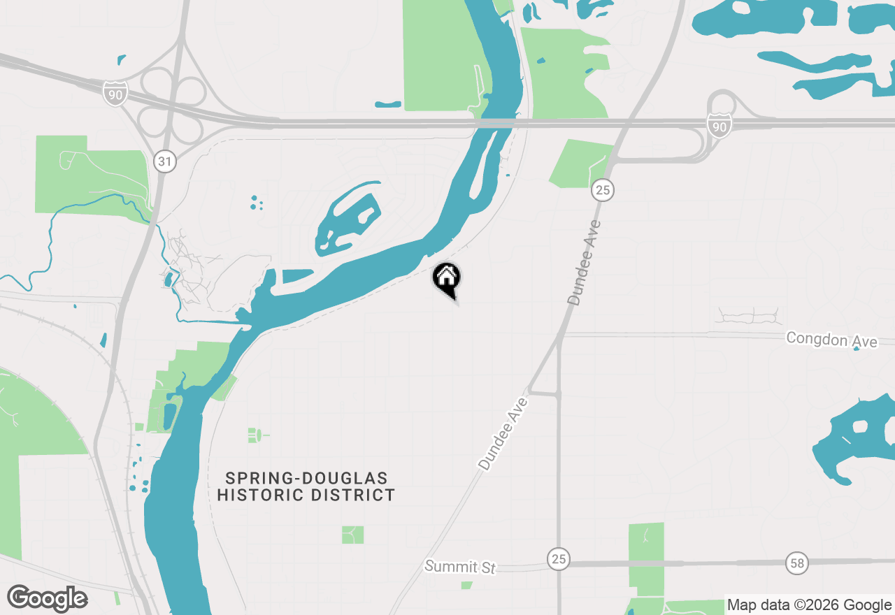 Map of 1150 Cedar Avenue, Elgin, IL 60120