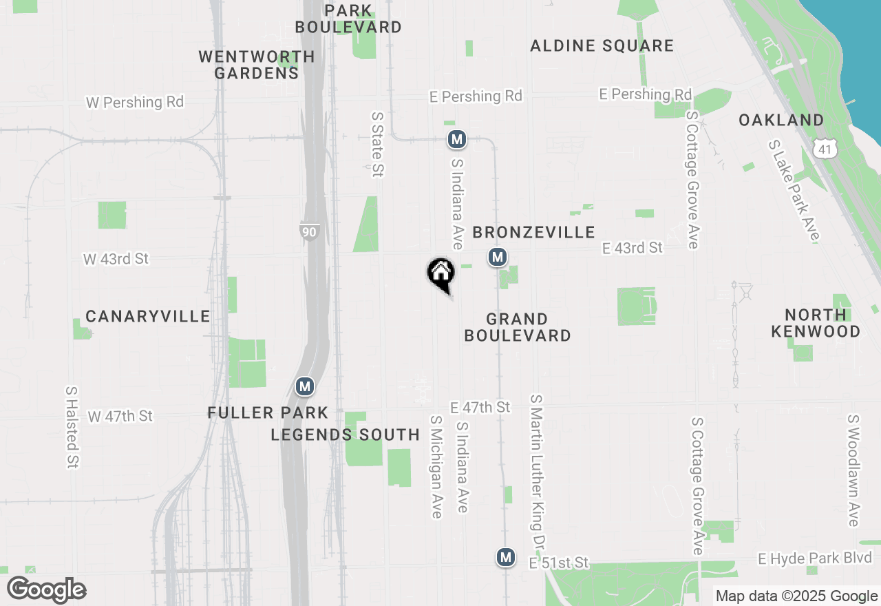 Map of 4415 S Michigan Avenue, Chicago, IL 60653