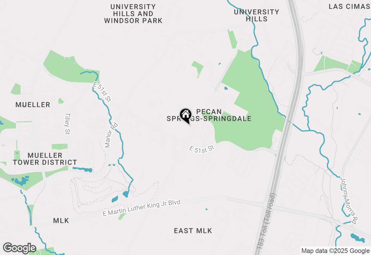 Map of 5202 Beechmoor Dr, Austin, TX 78723