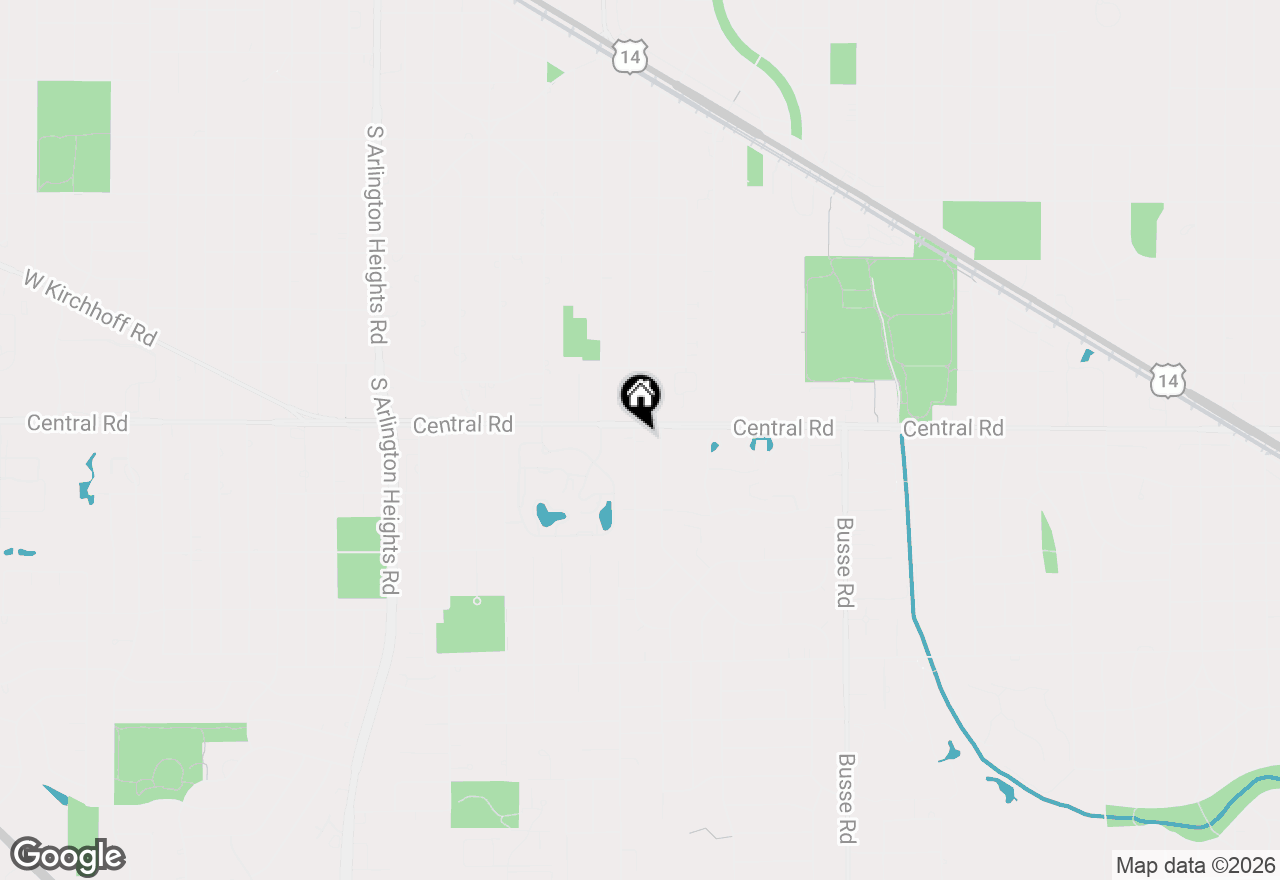 Map of 3 Audrey Lane, Mount Prospect, IL 60056