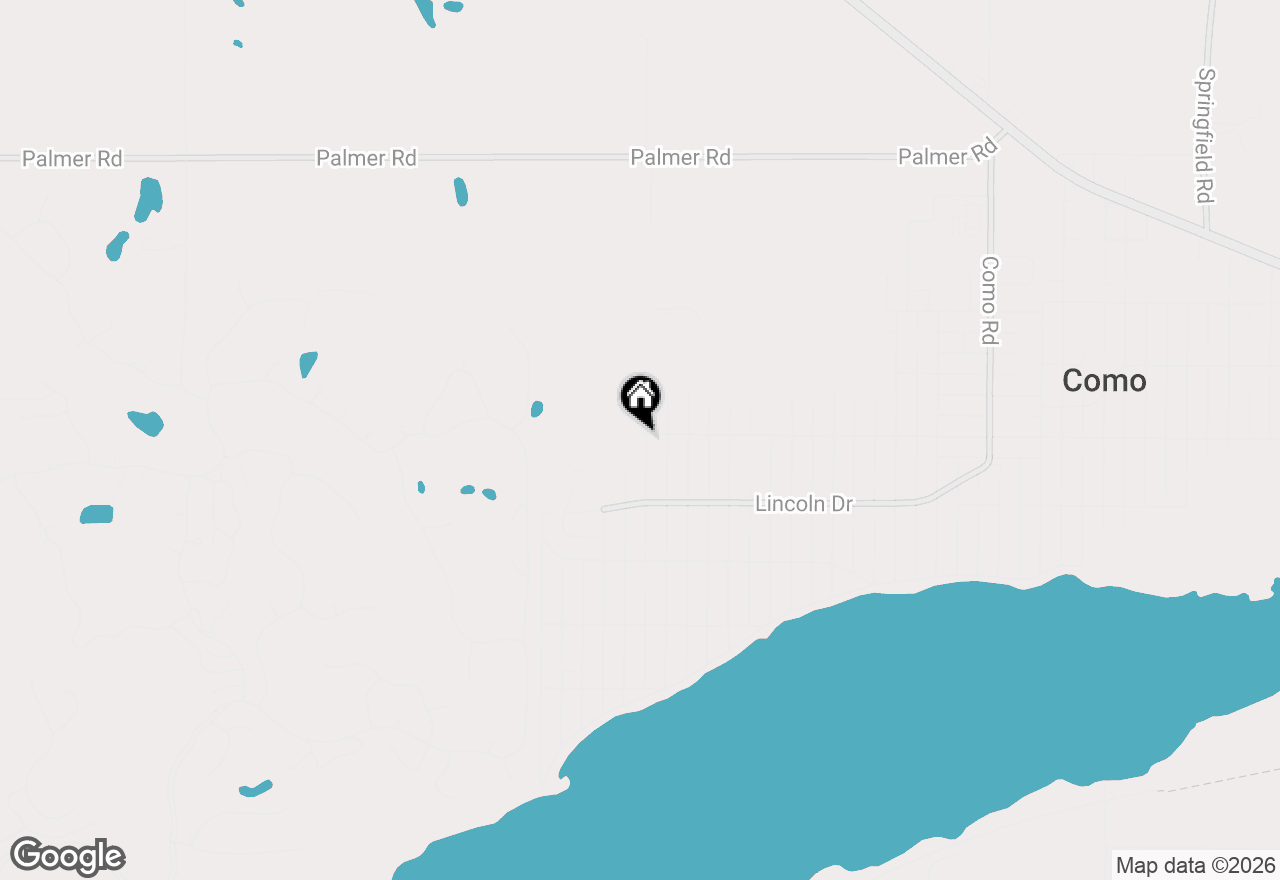 Map of W4103 Woodland Dr, Lake Geneva, WI 53147