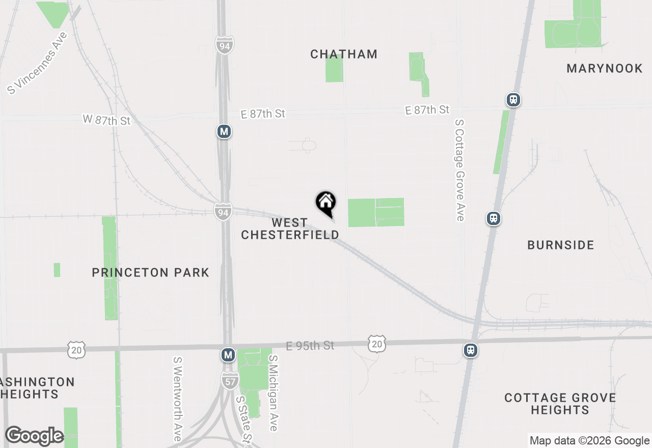 Map of 336 E 91st Street, Chicago, IL 60619