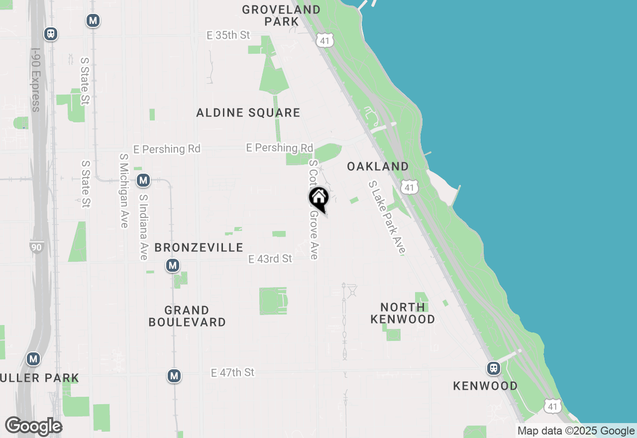 Map of 4137-59 S Cottage Grove Avenue, Chicago, IL 60653