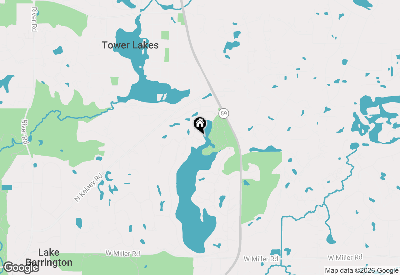 Map of 328 Indian Point #328, Lake Barrington, IL 60010