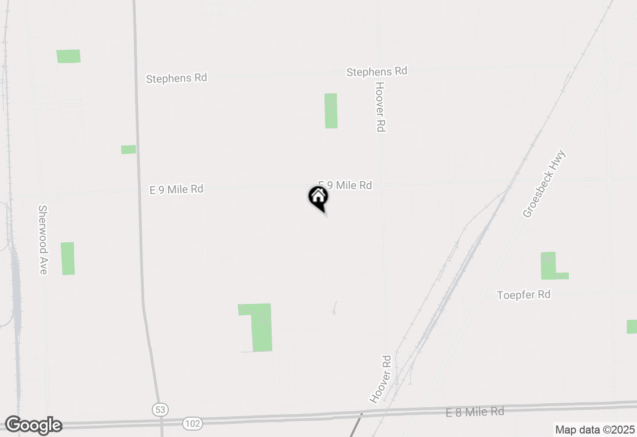 Map of 11309 Cadillac Avenue, Warren, MI 48089