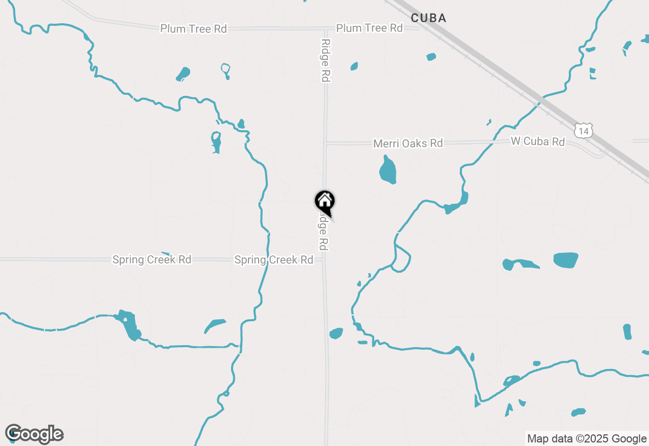 Map of 64 Ridge Road, Barrington Hills, IL 60010