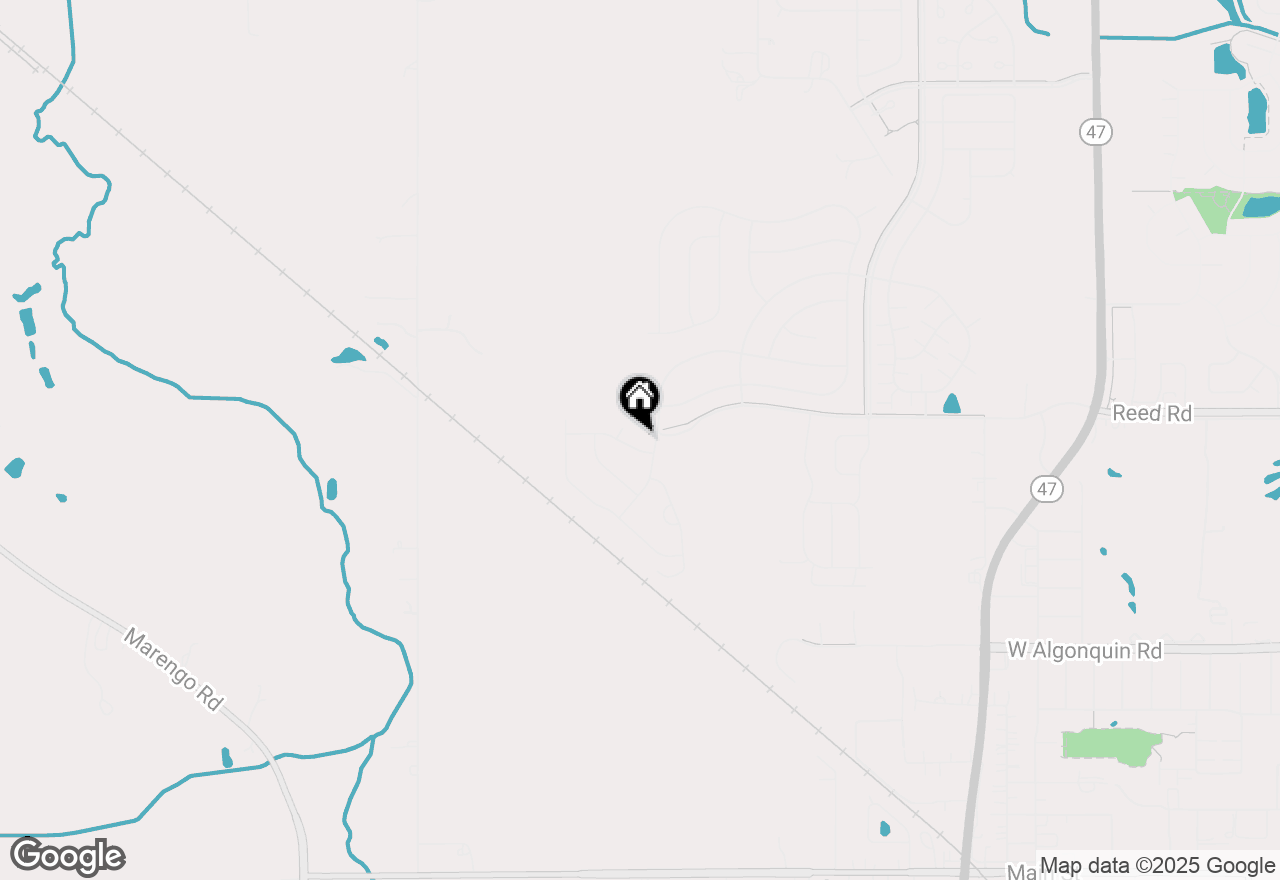 Map of 12500 Griffith Street, Huntley, IL 60142