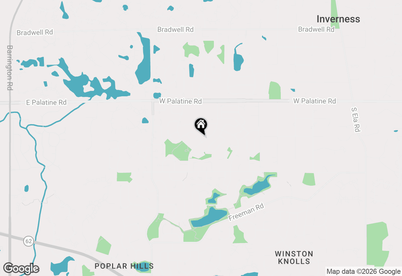 Map of 1404 W Sapphire Drive #1404, Hoffman Estates, IL 60192