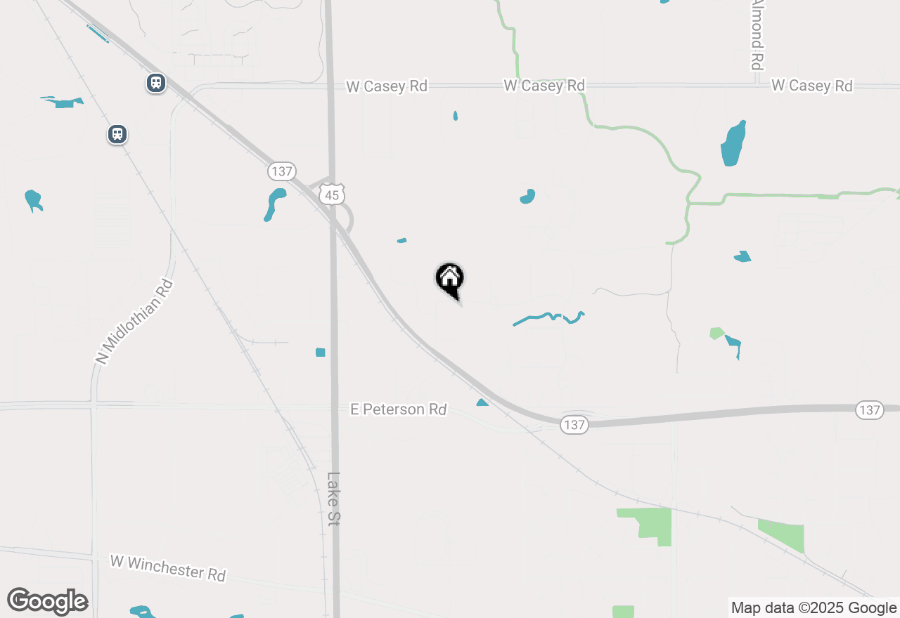 Map of 1519 Bull Creek Drive, Libertyville, IL 60048