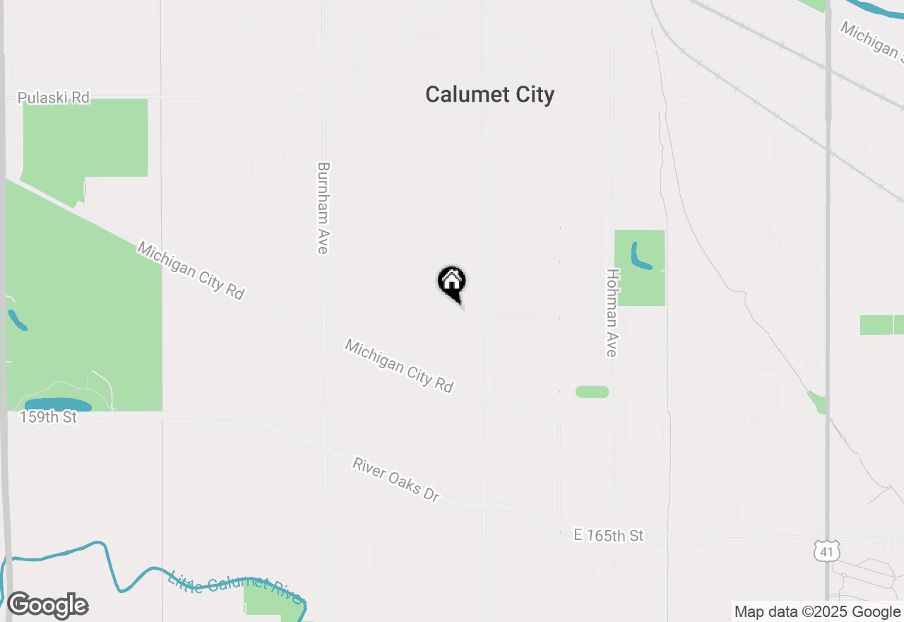 Map of 243 Waltham Street, Calumet City, IL 60409