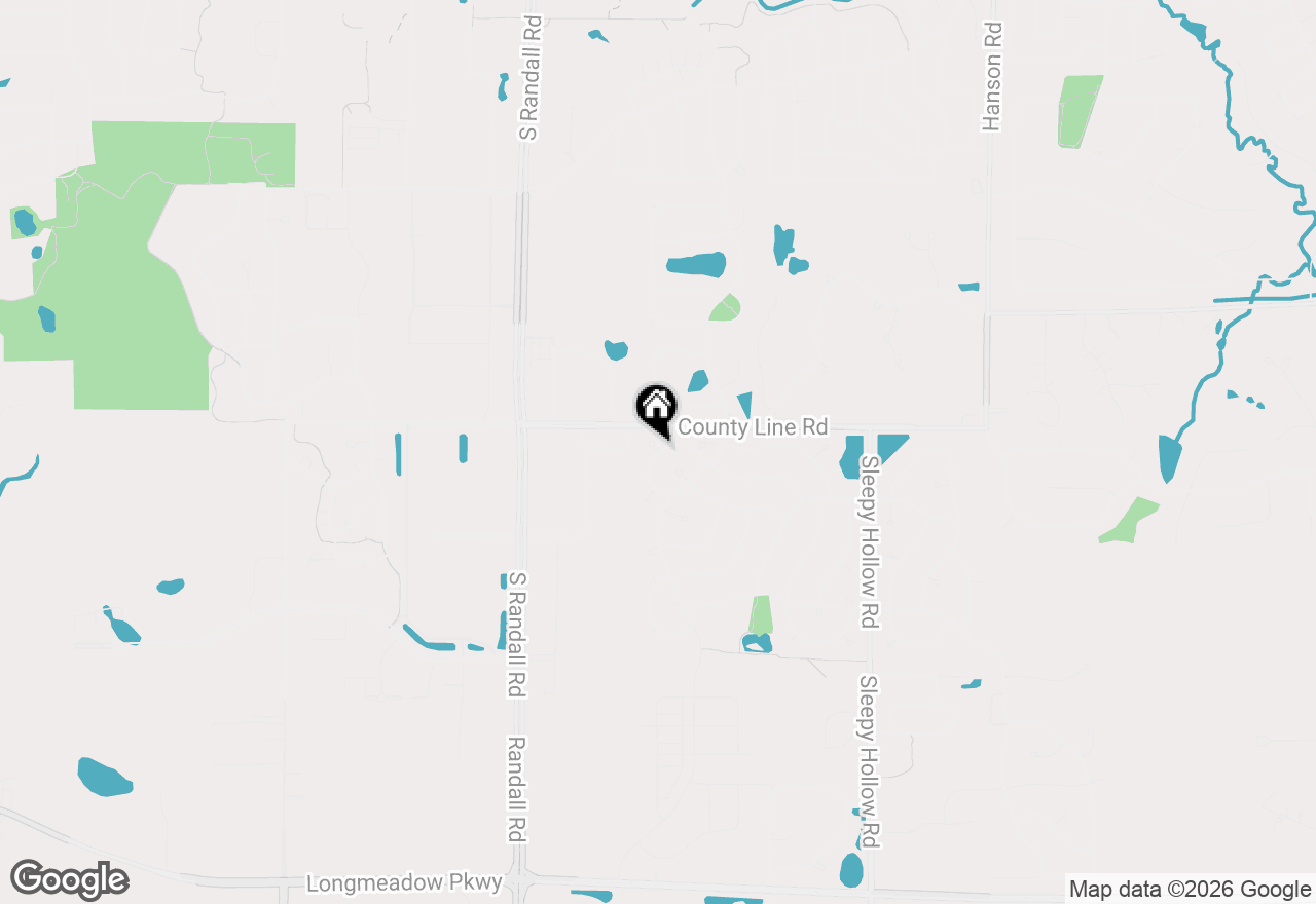 Map of 14 Dellwood Court #14, Algonquin, IL 60102