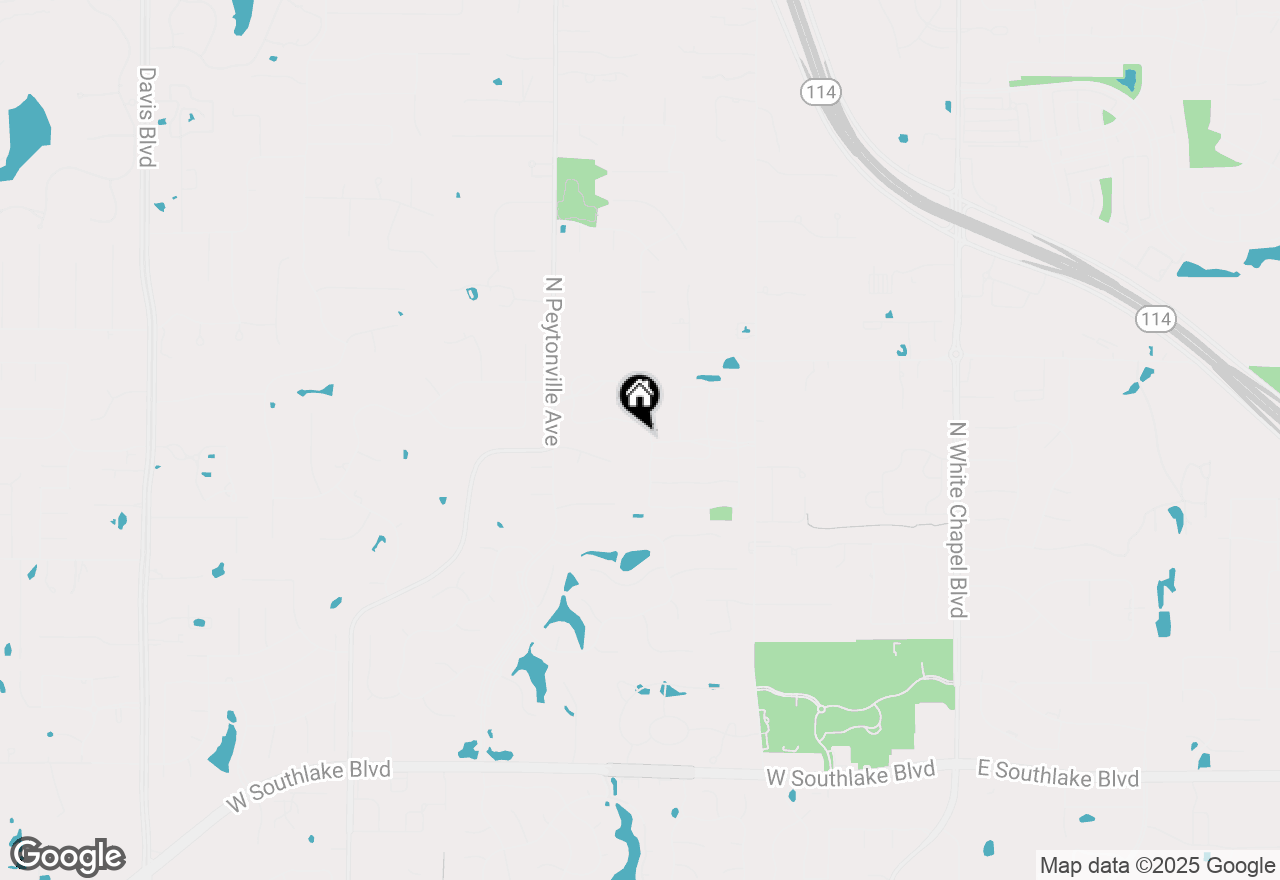 Map of 916 Lexington Terrace, Southlake, TX 76092