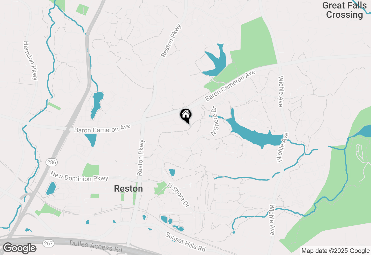 Map of 11619 Vantage Hill Road #1A, Reston, VA 20190