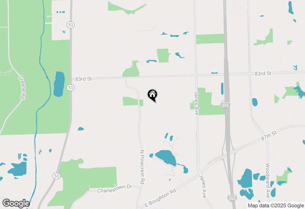 Map of 560 Whitehall Way, Bolingbrook, IL 60440