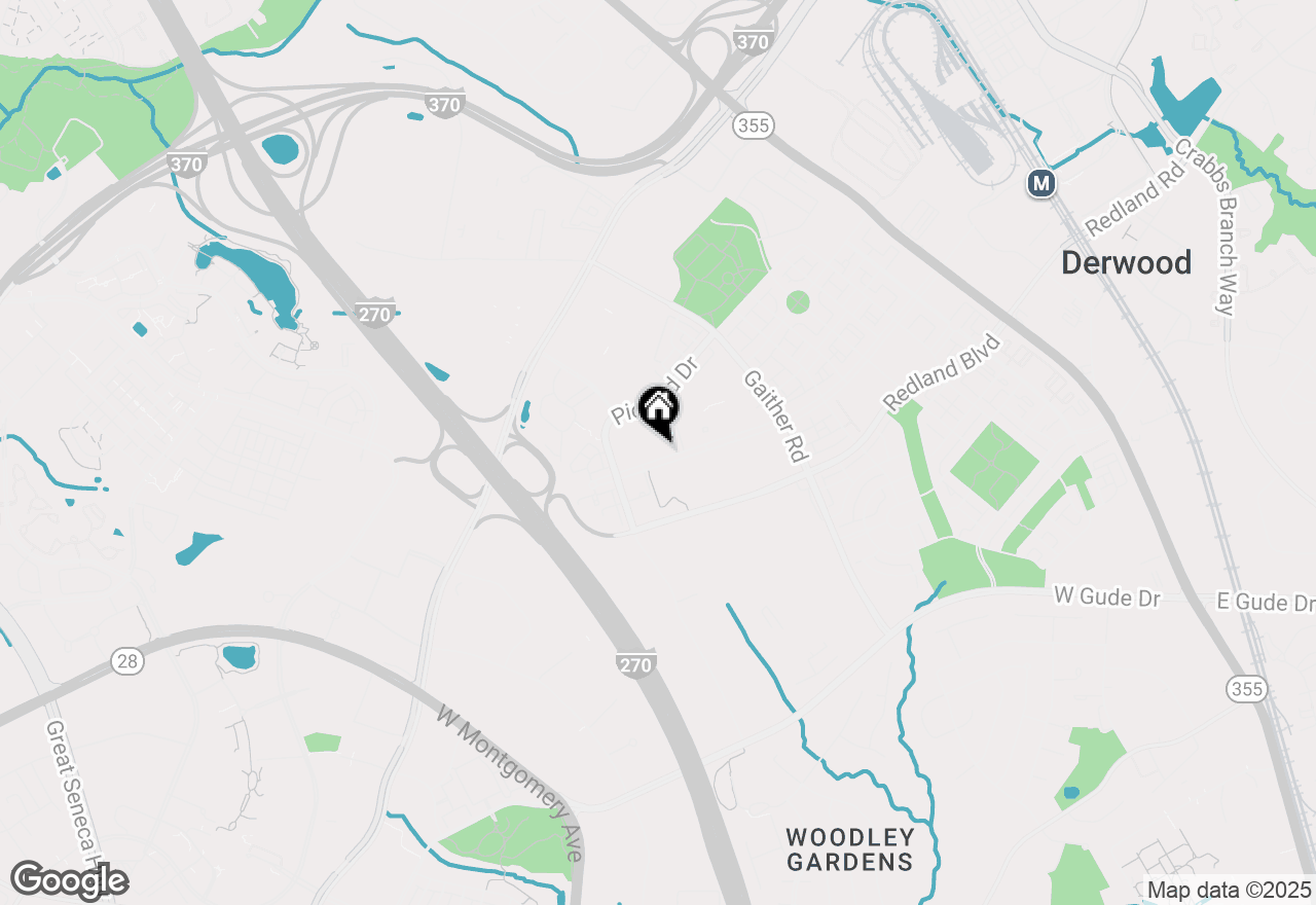 Map of 813 King Farm Boulevard, Rockville, MD 20850